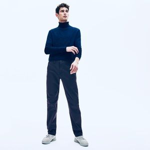 Lacoste Men’s Chino Regular Fit Charcoal Pants Size 34 NWOT